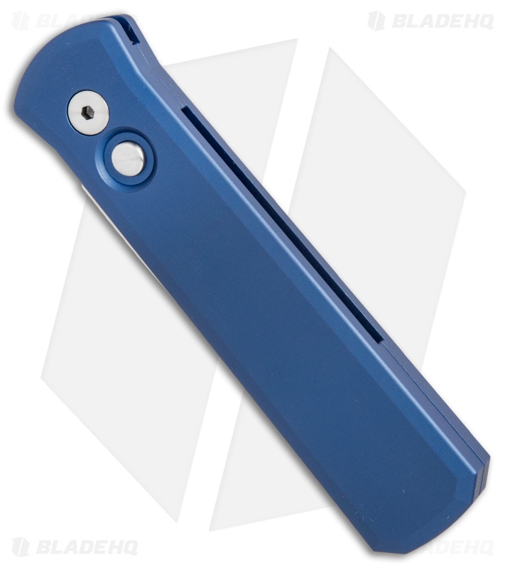 Pro-Tech Godson Automatic Knife Blue (3.15" Satin) 