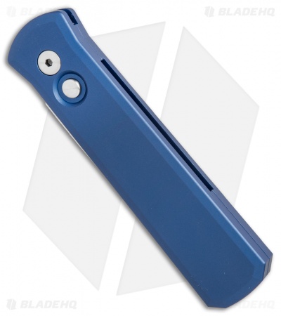 Pro-Tech Godson Automatic Knife Blue (3.15" Satin) 