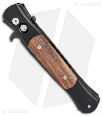Pro-Tech Large Don Automatic Knife Koa Wood (4.5" Black) 1907-KOA