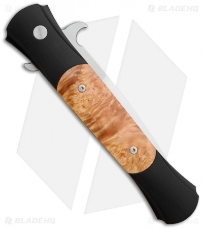 Pro-Tech Large Don Automatic Knife Maple Burl (4.5" Satin) 1906