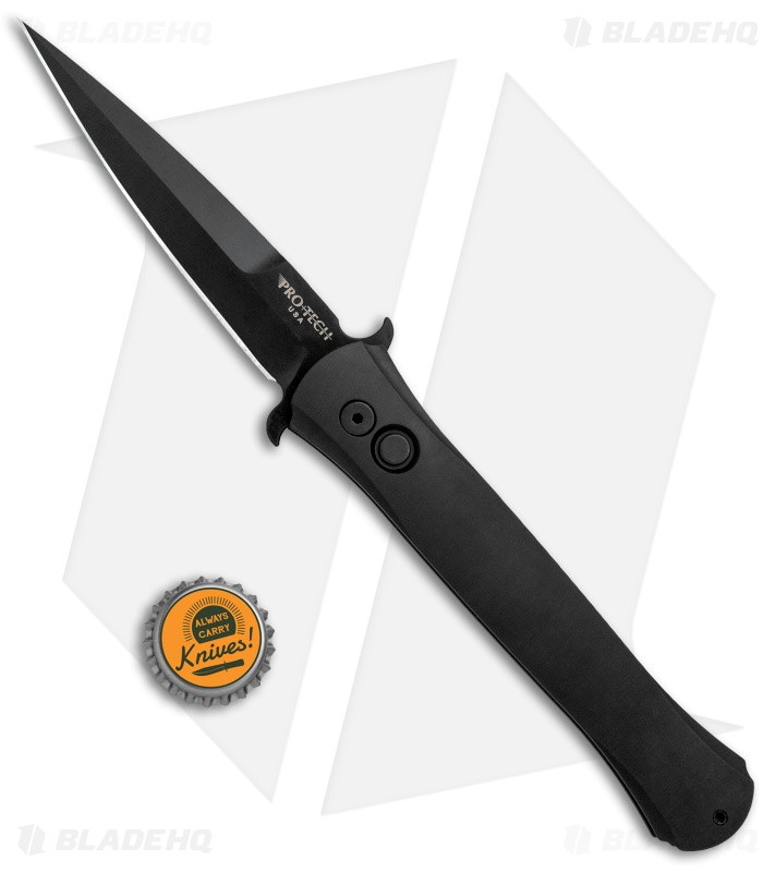 Pro-Tech Large Don Automatic Knife Tactical (4.5" Black) 1921