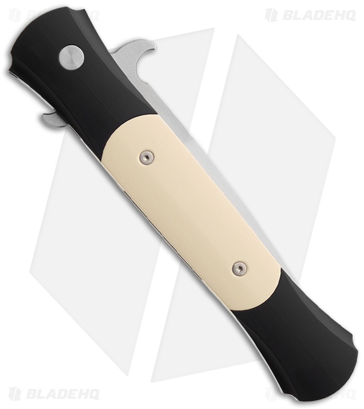 Pro-Tech Large Don "Tuxedo" Automatic Knife Ivory Micarta (4.5" Satin) 1951