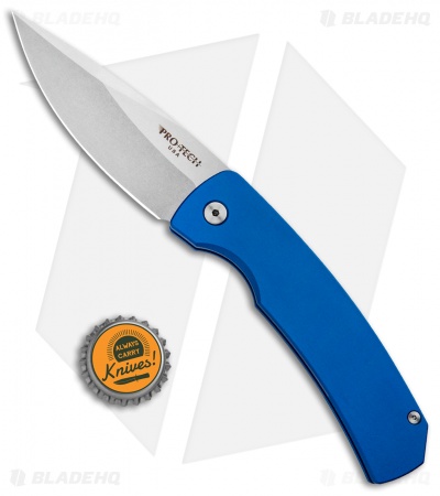 Pro-Tech Magic 2 "Whiskers" Blue Automatic Knife (3.75" Stonewash) M2601