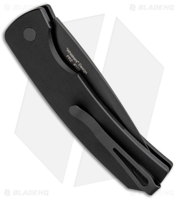 Pro-Tech Magic 2 "Whiskers" Automatic Knife Tactical (3.75" Black) M2603