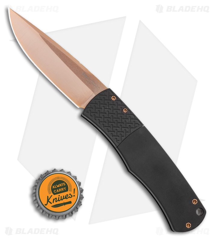 Pro-Tech Magic BR-1 "Whiskers" Automatic Knife  (3.125" Rose Gold) BR-1 RG