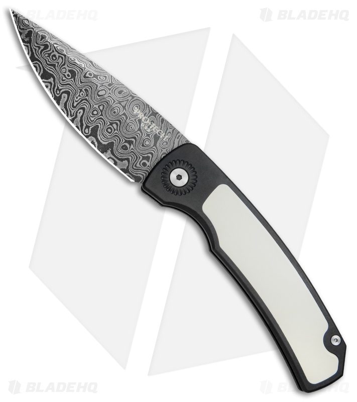 Pro-Tech Magic 2 "Whiskers" Custom Automatic Knife Tuxedo (3.75" Damascus)