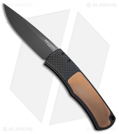 Pro-Tech Magic BR-1 .62 "Whiskers" Automatic Knife Copper (3.125" Black)