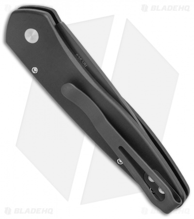 Pro-Tech Newport Tactical Automatic Knife Black Aluminum (3" Black) 