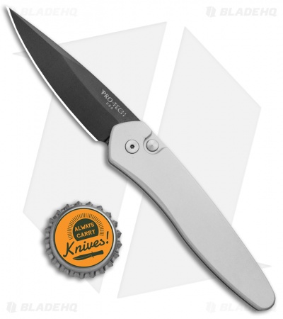 Protech Newport Automatic Knife Silver (3