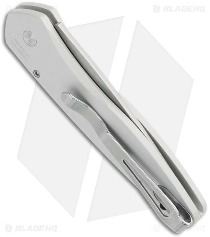 Protech Newport Silver Automatic Knife (3" Stonewash) 3401