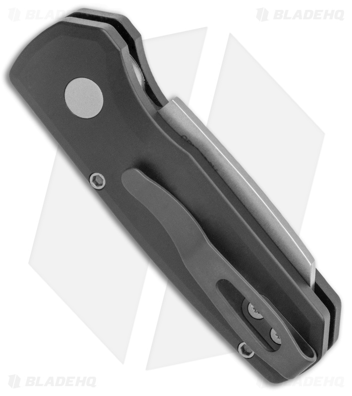 Pro-Tech Runt 5 Reverse Tanto Automatic Knife Black (1.9" Stonewash)