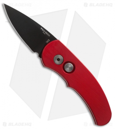 Pro-Tech Runt J4 Automatic Knife Red (1.94" Black) 4422