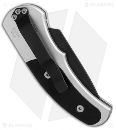 Pro-Tech Runt J4 Tanto Automatic Knife Black G-10 (1.94" Black) 5401