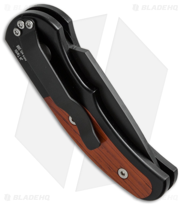 Pro-Tech Runt J4 Tanto Automatic Knife Cocobolo (1.94" Black) 5407-C