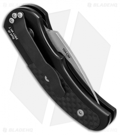 Pro-Tech Runt J4 Automatic Knife Black / Carbon Fiber (1.94" Satin) 4404