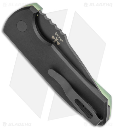 Pro-Tech Exclusive Les George SBR Automatic Knife Natural G-10 (2.6" Black)