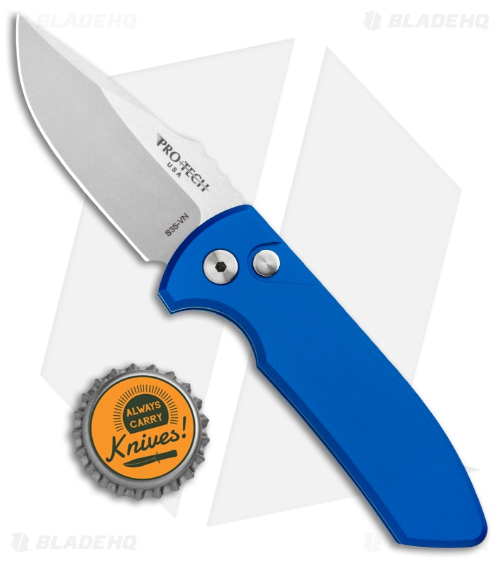 Pro-Tech Les George SBR - Automatic Switchblade Knife | Blue +