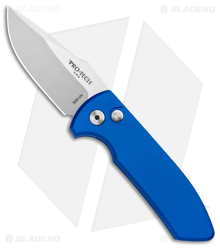 Pro-Tech Les George SBR - Automatic Switchblade Knife | Blue +