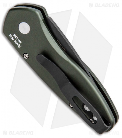 Pro-Tech Sprint Automatic Knife Green/Black G-10 (1.95" Black) 2945