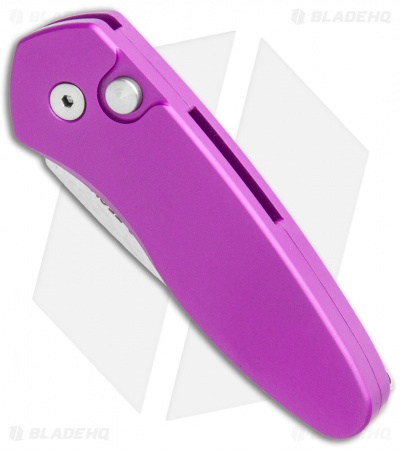 Pro-Tech Sprint Automatic Knife Purple (1.95" Stonewash) 2905