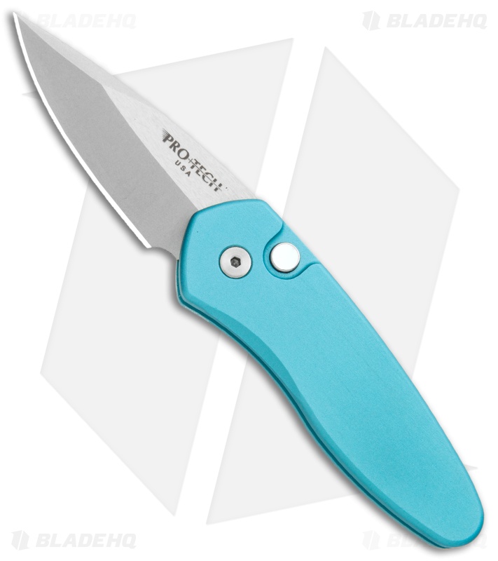 Pro-Tech Sprint Automatic Knife Teal/MOP (1.95" Stonewash) 2905
