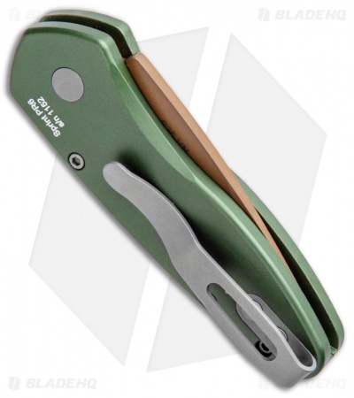 Pro-Tech Sprint Desert Warrior Automatic Knife OD Green (1.95" Copper)