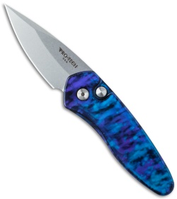 Pro-Tech Sprint Automatic Knife Jazz Blue (1.95" Stonewash) 2905