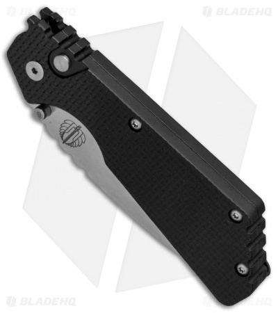 Strider + Pro-tech PT Automatic Knife Knurled Black (2.75" Stonewash)