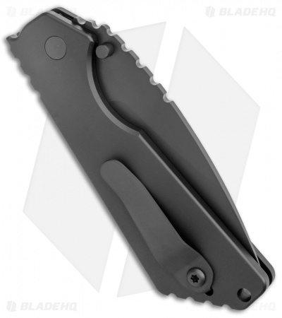 Strider + Pro-Tech SnG Operator Automatic Knife Tritium (3.5" Black) 