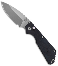 Strider + Pro-Tech Custom SnG Automatic Knife Dark Blue Denim Micarta (3.5 SW)