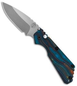 Strider + Pro-Tech Custom SnG Automatic Knife Starry Night Micarta (3.5 SW)