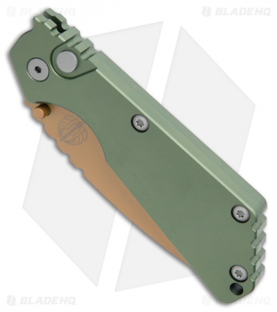Strider + Pro-Tech SnG Automatic Knife Desert Warrior (3.5" Copper) 2403-DW