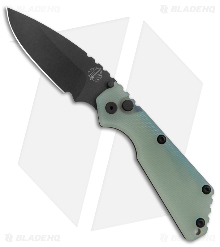 Strider + Pro-Tech Exclusive SnG Automatic Knife Natural G-10 (3.5" Black S45VN)