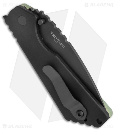 Strider + Pro-Tech Exclusive SnG Automatic Knife Natural G-10 (3.5" Black S45VN)