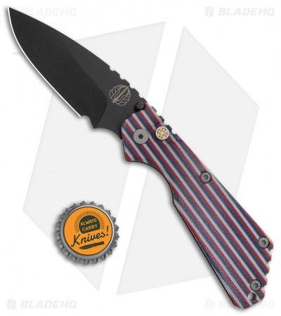 Strider + Pro-Tech Custom SnG Automatic Unique Micarta Red/White/Blue (3.5 DLC)