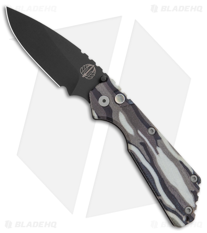 Strider + Pro-Tech Custom SnG Automatic Unique Micarta Snow Camo (3.5 DLC)