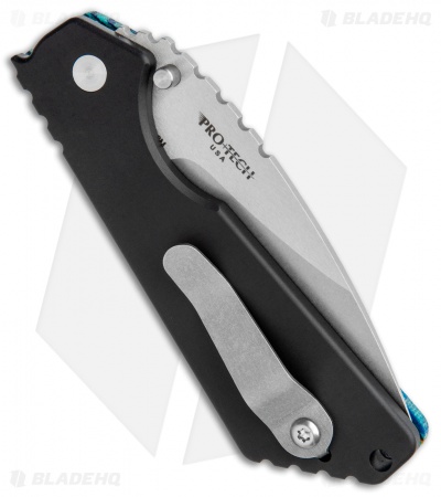 Strider + Pro-Tech Custom SnG Automatic Unique Micarta Midnight (3.5 Stonewash)
