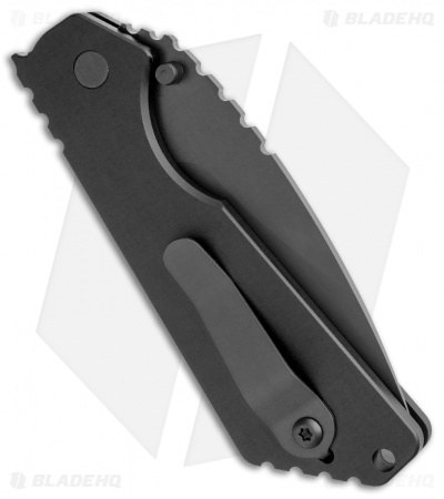 Strider + Pro-Tech SnG Operator Series Automatic Knife Tritium (3.5" Black) 