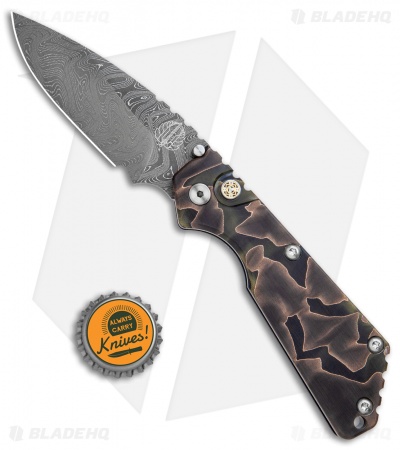 Strider + Pro-Tech SnG Automatic Custom Rafir Noble Edition (3.5" Damascus) 