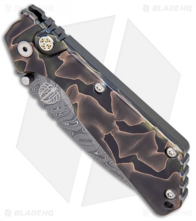 Strider + Pro-Tech SnG Automatic Custom Rafir Noble Edition (3.5" Damascus) 