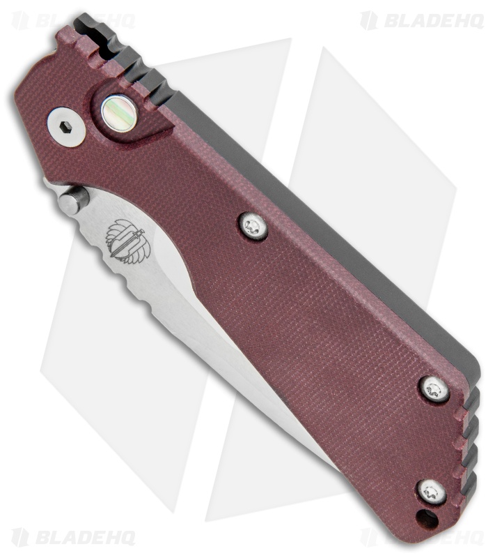 Pro-Tech Strider SnG - Automatic Knife | Bugundy Micarta/Mirror