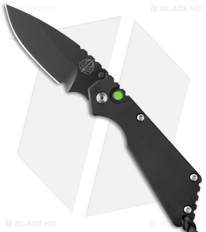Strider + Pro-Tech SnG Automatic Knife Aluminum (3.5" Black)