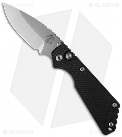 Strider + Pro-Tech SnG Automatic Knife Black G-10 (3.5" Stonewash)