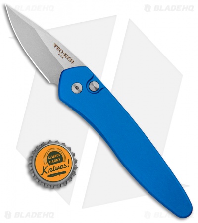 Pro-Tech Half-Breed Automatic Knife Blue (1.95" Stonewash) 3605-BLUE