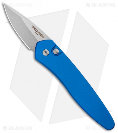 Pro-Tech Half-Breed Automatic Knife Blue (1.95" Stonewash) 3605-BLUE