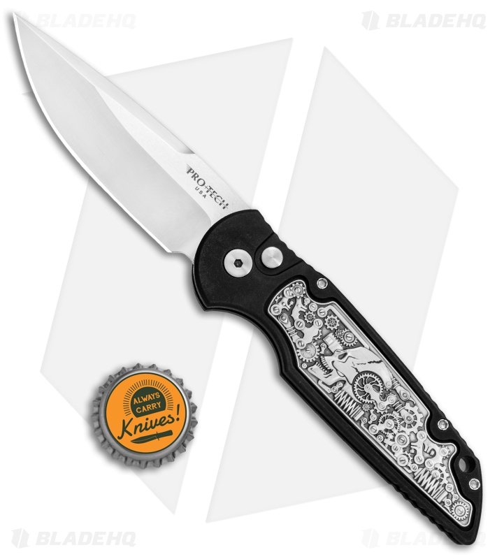 Pro-Tech TR-3 Shaw Steampunk Automatic Knife Coin Struck