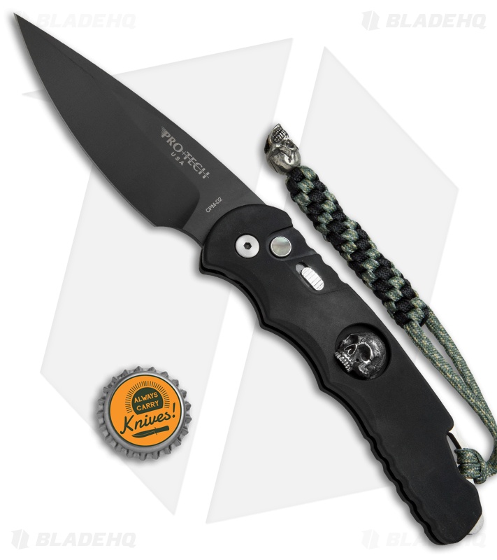 Pro-Tech TR-4 Limited Edition Johnny Skull Automatic Knife (4