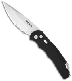 Pro-Tech TR-4.2 Tactical Response 4 Automatic Knife (4" Stonewash Serr)