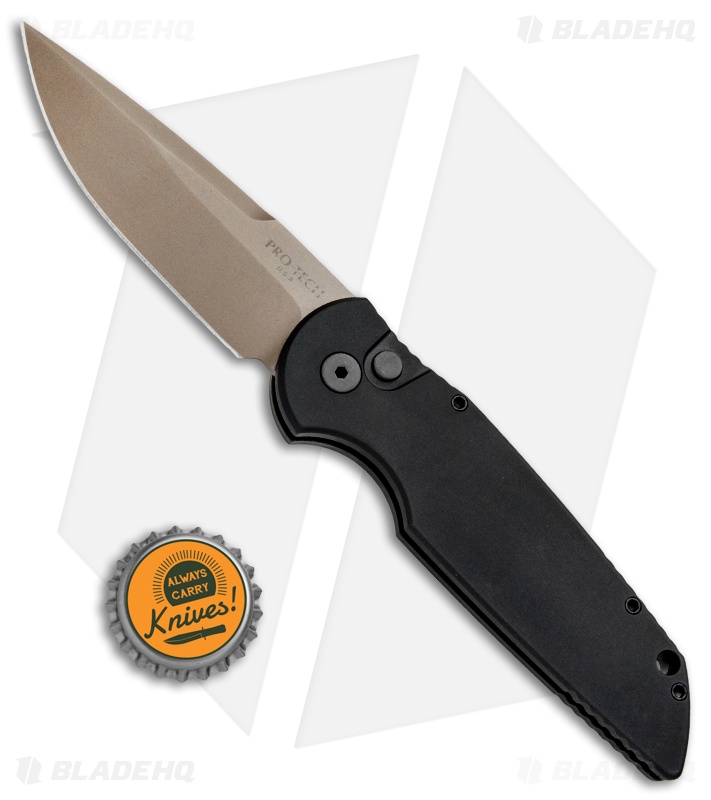 Pro-Tech TR-3.48 Tactical Response Automatic Knife Black (3.4" Desert Tan)