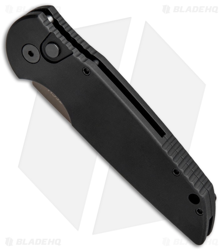 Pro-Tech TR-3.49 Tactical Response Automatic Knife Black (3.4" FDE Brown)